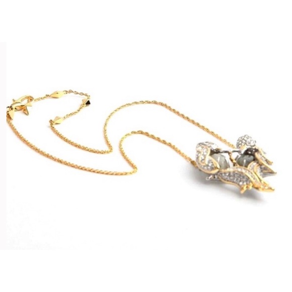 ALEXIS BITTAR • Lovebirds Crystal Necklace - Picture 5 of 9